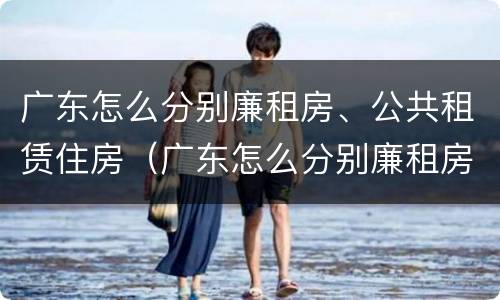 广东怎么分别廉租房、公共租赁住房（广东怎么分别廉租房,公共租赁住房呢）