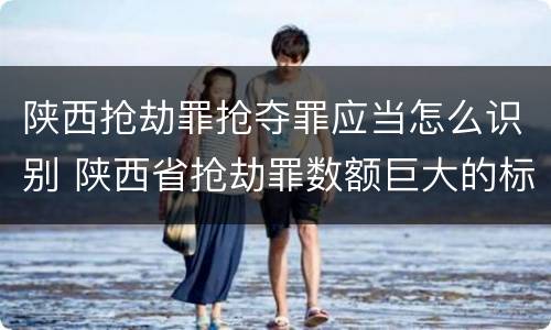 陕西抢劫罪抢夺罪应当怎么识别 陕西省抢劫罪数额巨大的标准