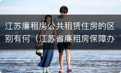 江苏廉租房公共租赁住房的区别有何（江苏省廉租房保障办法）