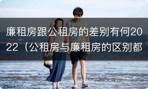 廉租房跟公租房的差别有何2022（公租房与廉租房的区别都在此,别再搞错了!）
