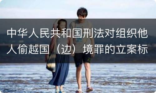 中华人民共和国刑法对组织他人偷越国（边）境罪的立案标准是什么