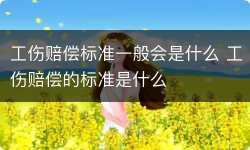 工伤赔偿标准一般会是什么 工伤赔偿的标准是什么