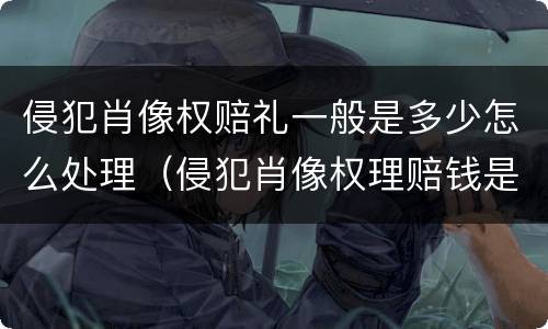 侵犯肖像权赔礼一般是多少怎么处理（侵犯肖像权理赔钱是多少）