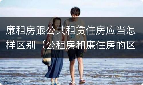 廉租房跟公共租赁住房应当怎样区别（公租房和廉住房的区别）