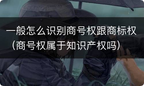 一般怎么识别商号权跟商标权（商号权属于知识产权吗）