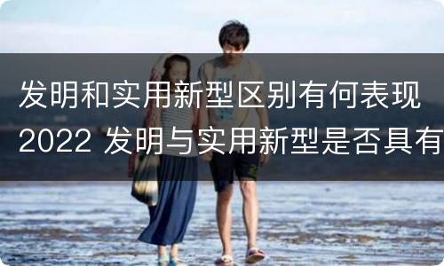 发明和实用新型区别有何表现2022 发明与实用新型是否具有实用性