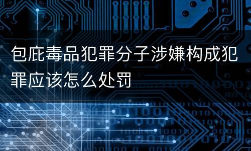 包庇毒品犯罪分子涉嫌构成犯罪应该怎么处罚