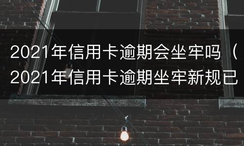 2021年信用卡逾期会坐牢吗（2021年信用卡逾期坐牢新规已定）