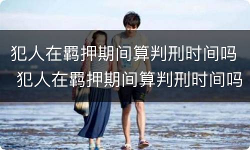 犯人在羁押期间算判刑时间吗 犯人在羁押期间算判刑时间吗知乎