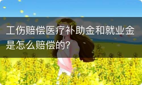 工伤赔偿医疗补助金和就业金是怎么赔偿的？