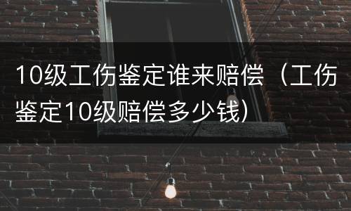 10级工伤鉴定谁来赔偿（工伤鉴定10级赔偿多少钱）
