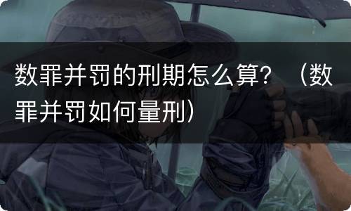 数罪并罚的刑期怎么算？（数罪并罚如何量刑）