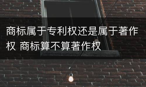 商标属于专利权还是属于著作权 商标算不算著作权