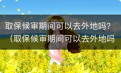 取保候审期间可以去外地吗？（取保候审期间可以去外地吗贴吧）