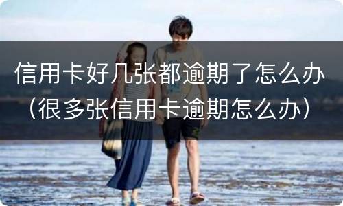 信用卡好几张都逾期了怎么办（很多张信用卡逾期怎么办）