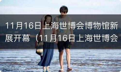 11月16日上海世博会博物馆新展开幕（11月16日上海世博会博物馆新展开幕式）