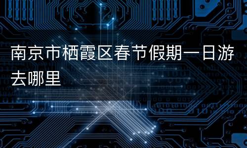 南京市栖霞区春节假期一日游去哪里