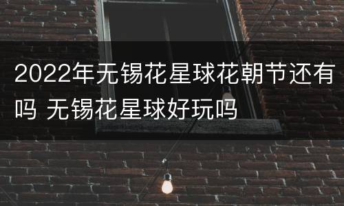 2022年无锡花星球花朝节还有吗 无锡花星球好玩吗