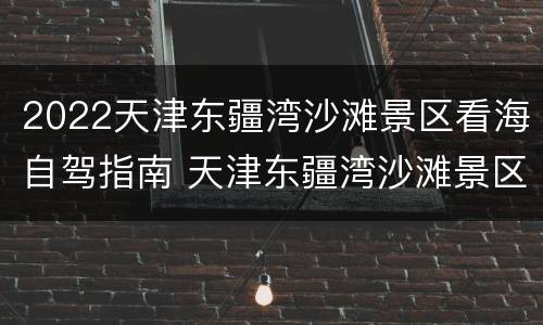 2022天津东疆湾沙滩景区看海自驾指南 天津东疆湾沙滩景区攻略