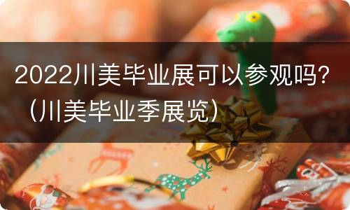 2022川美毕业展可以参观吗？（川美毕业季展览）