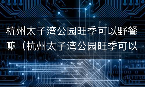 杭州太子湾公园旺季可以野餐嘛（杭州太子湾公园旺季可以野餐嘛现在）