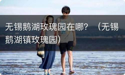 无锡鹅湖玫瑰园在哪？（无锡鹅湖镇玫瑰园）