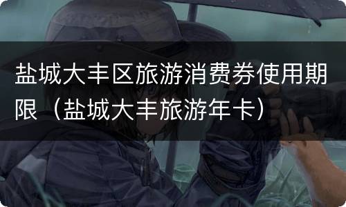 盐城大丰区旅游消费券使用期限（盐城大丰旅游年卡）