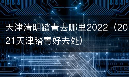 天津清明踏青去哪里2022（2021天津踏青好去处）