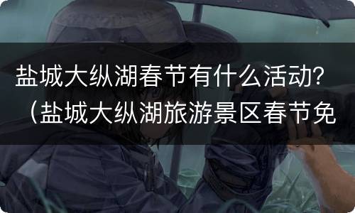 盐城大纵湖春节有什么活动？（盐城大纵湖旅游景区春节免费）