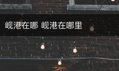 岘港在哪 岘港在哪里