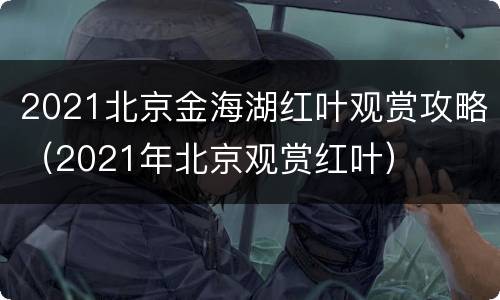 2021北京金海湖红叶观赏攻略（2021年北京观赏红叶）
