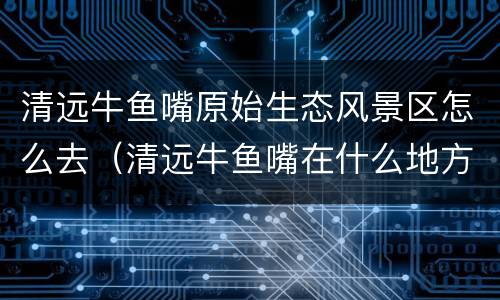 清远牛鱼嘴原始生态风景区怎么去（清远牛鱼嘴在什么地方）