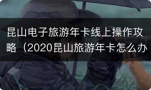 昆山电子旅游年卡线上操作攻略（2020昆山旅游年卡怎么办理）