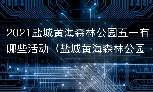 2021盐城黄海森林公园五一有哪些活动（盐城黄海森林公园木屋怎么预定）