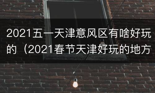 2021五一天津意风区有啥好玩的（2021春节天津好玩的地方）