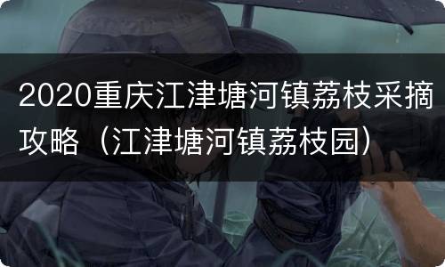2020重庆江津塘河镇荔枝采摘攻略（江津塘河镇荔枝园）