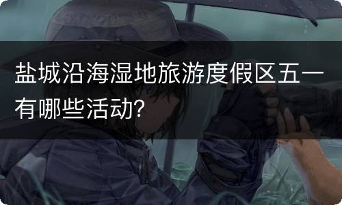 盐城沿海湿地旅游度假区五一有哪些活动？