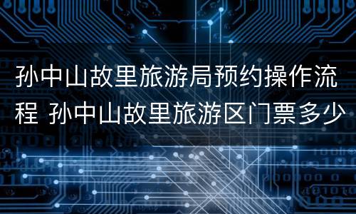 孙中山故里旅游局预约操作流程 孙中山故里旅游区门票多少钱