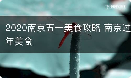 2020南京五一美食攻略 南京过年美食