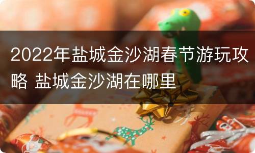 2022年盐城金沙湖春节游玩攻略 盐城金沙湖在哪里