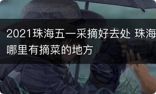 2021珠海五一采摘好去处 珠海哪里有摘菜的地方