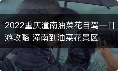 2022重庆潼南油菜花自驾一日游攻略 潼南到油菜花景区