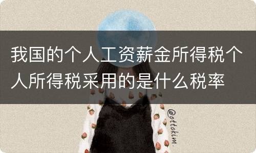我国的个人工资薪金所得税个人所得税采用的是什么税率