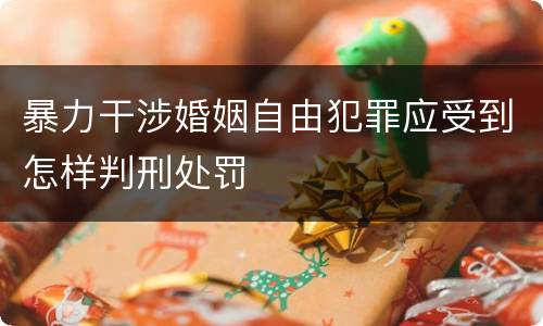 暴力干涉婚姻自由犯罪应受到怎样判刑处罚