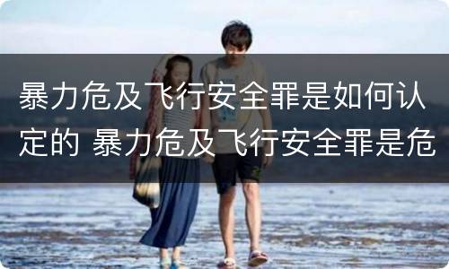 暴力危及飞行安全罪是如何认定的 暴力危及飞行安全罪是危险犯吗