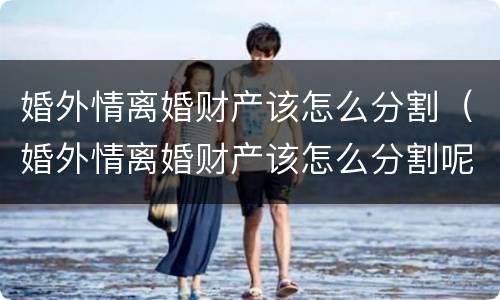 婚外情离婚财产该怎么分割（婚外情离婚财产该怎么分割呢）