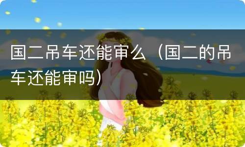 国二吊车还能审么（国二的吊车还能审吗）